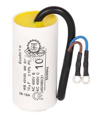 خازن راه انداز 10 میکروفاراد مناسب برای جک های پارکینگی 220V