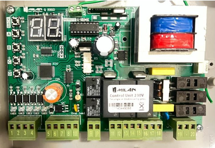 مدار فرمان میلان