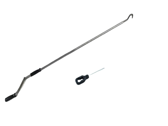 دسته هندل و آچار خلاص کن مخصوص موتور توبلار کرکره برقی 1.25 متری